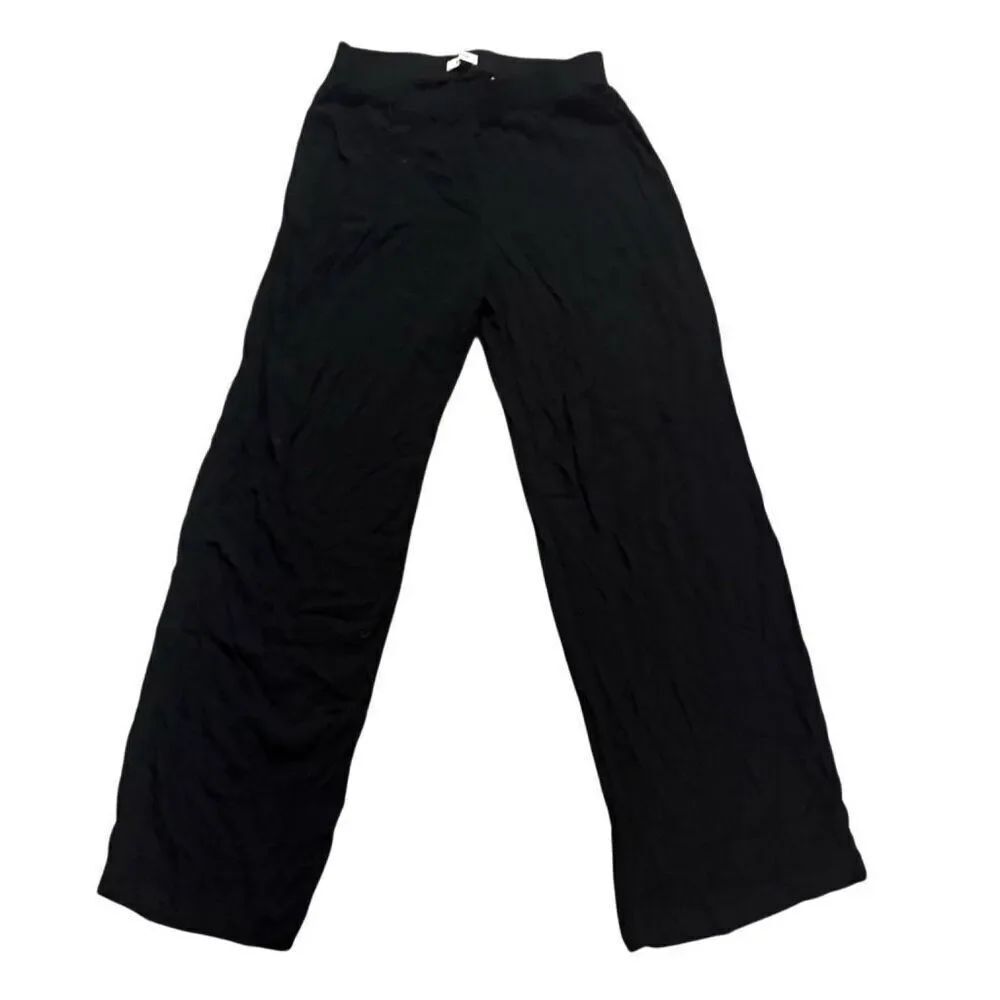 Babaton black straight leg pants size small